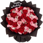 Ramo Combinado con 100 Rosas y Flores Variadas
